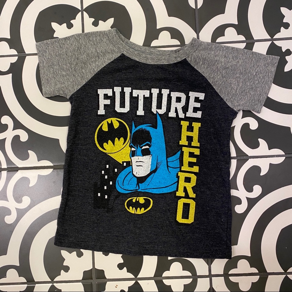 Jumping Beans Raglan Batman Tee Shirt